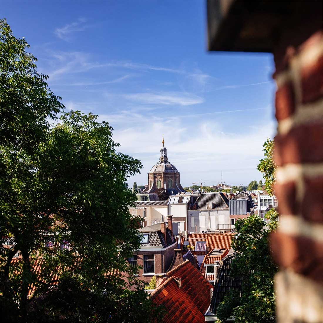 Beeld van de stad Leiden